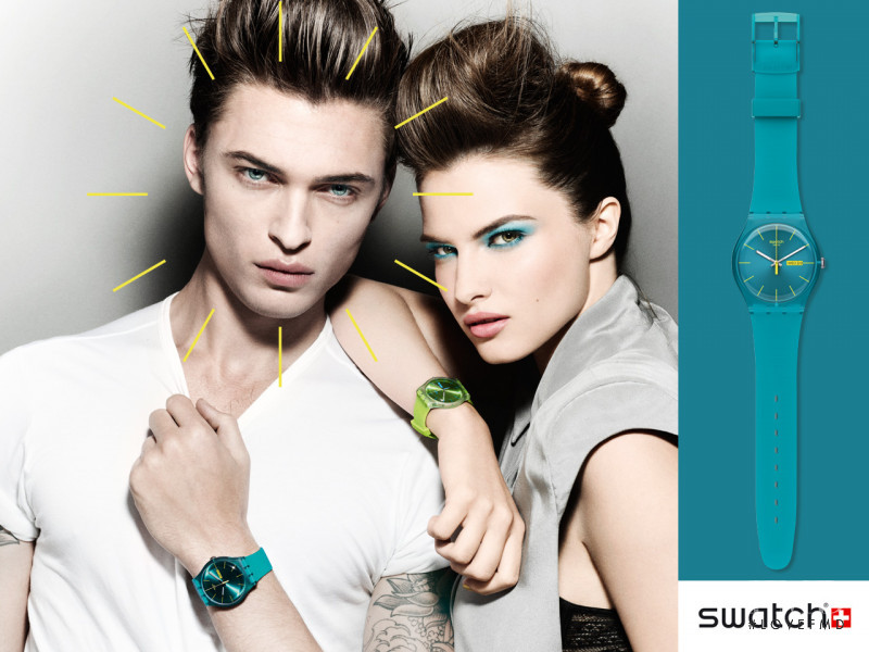 Swatch advertisement for Spring/Summer 2011