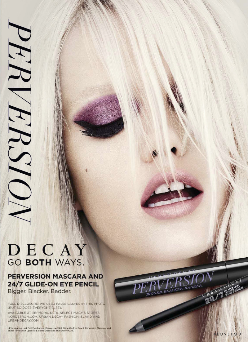 Urban Decay advertisement for Spring/Summer 2015