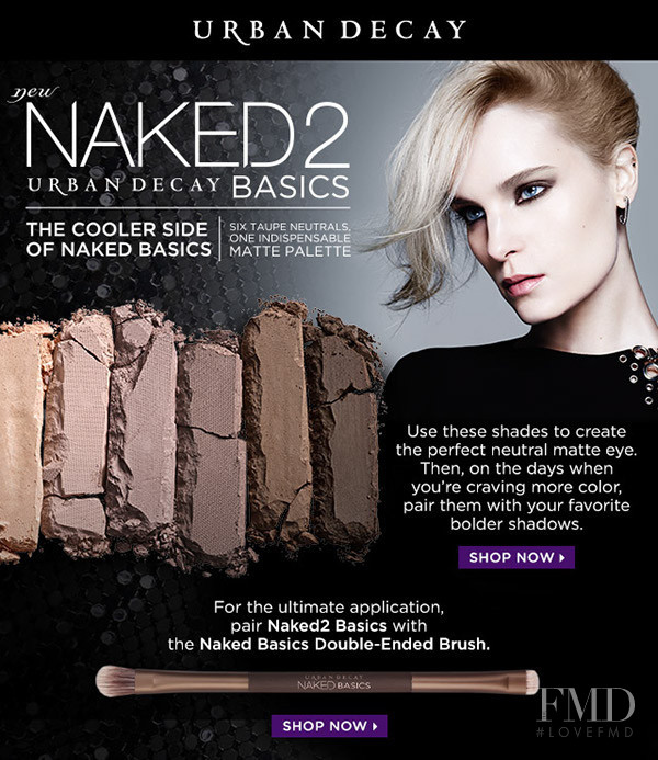 Urban Decay advertisement for Spring/Summer 2015