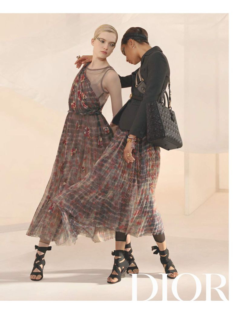 Ruth Bell featured in  the Christian Dior Spring/Summer 2019 advertisement for Spring/Summer 2019