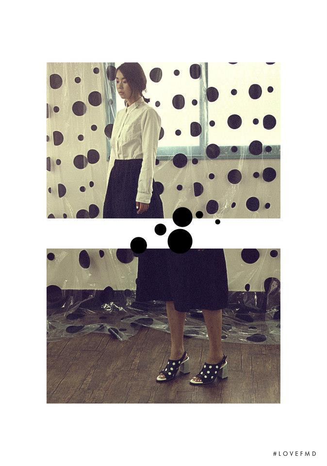 Yuul Yie Polka dot Present lookbook for Spring/Summer 2013