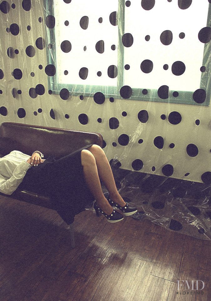 Yuul Yie Polka dot Present lookbook for Spring/Summer 2013