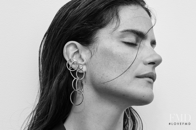 Missy Rayder featured in  the Ana Khouri advertisement for Autumn/Winter 2018
