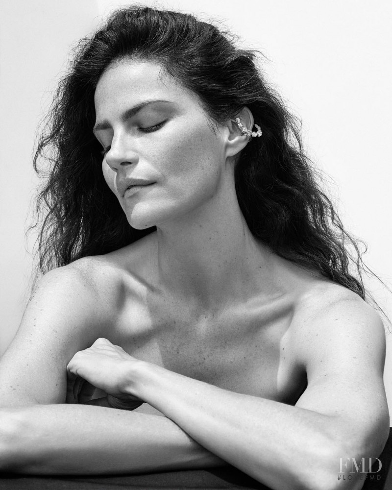 Missy Rayder featured in  the Ana Khouri advertisement for Autumn/Winter 2018