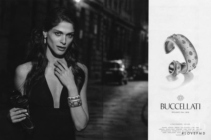 Elisa Sednaoui featured in  the Buccellati advertisement for Spring/Summer 2015