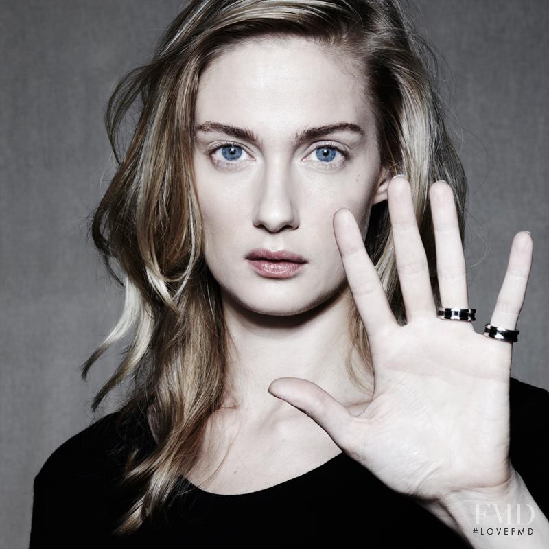 Eva Riccobono featured in  the Bulgari Save The Children advertisement for Spring/Summer 2013