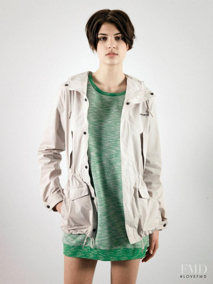 Lejla Hodzic featured in  the Carhartt WIP lookbook for Spring/Summer 2012