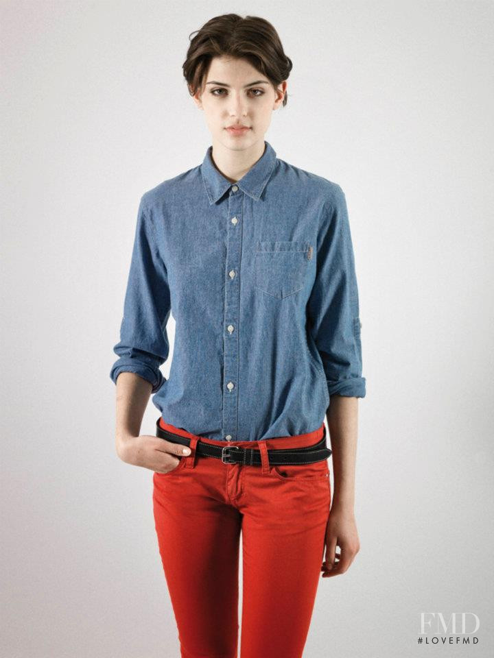 Lejla Hodzic featured in  the Carhartt WIP lookbook for Spring/Summer 2012