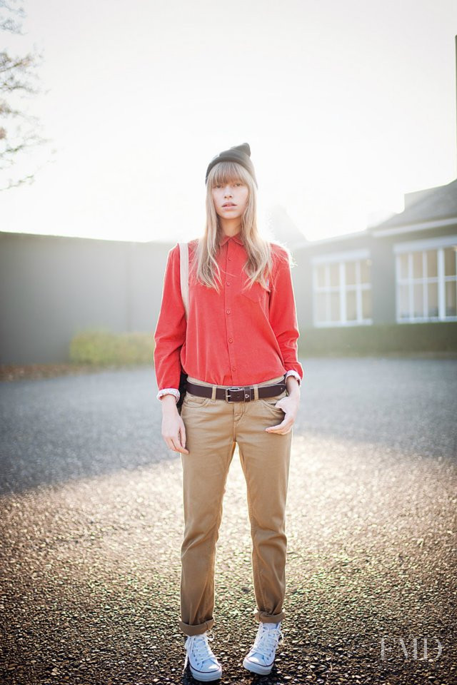 Kajsa Mohammar featured in  the Carhartt WIP lookbook for Autumn/Winter 2012