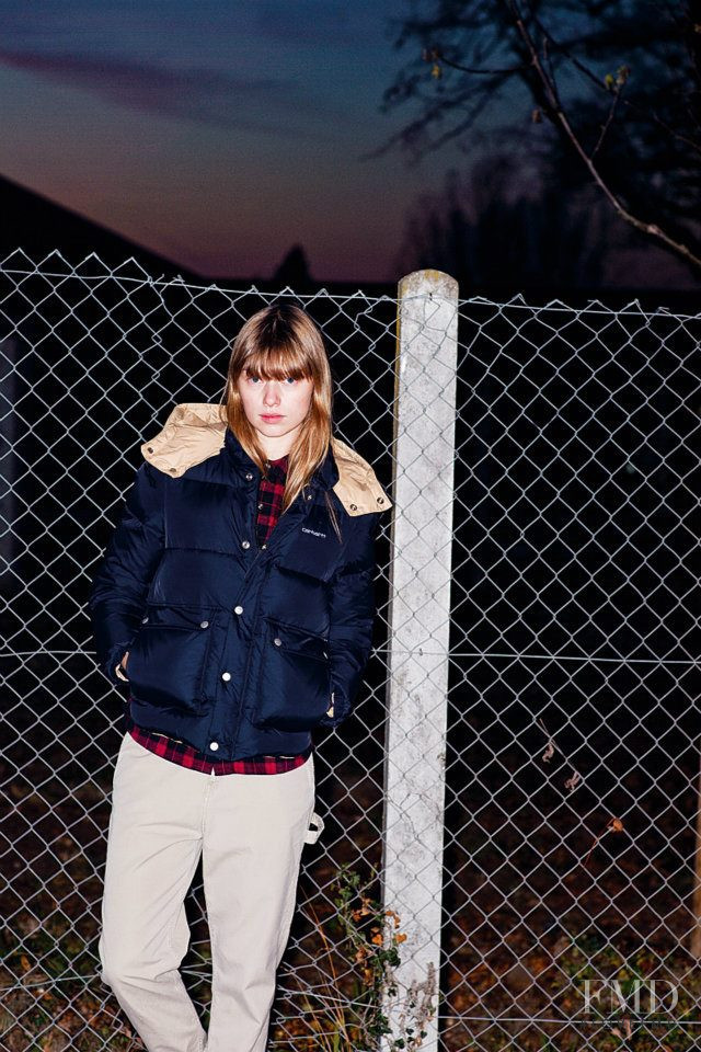 Kajsa Mohammar featured in  the Carhartt WIP lookbook for Autumn/Winter 2012