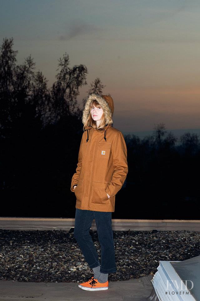 Kajsa Mohammar featured in  the Carhartt WIP lookbook for Autumn/Winter 2012