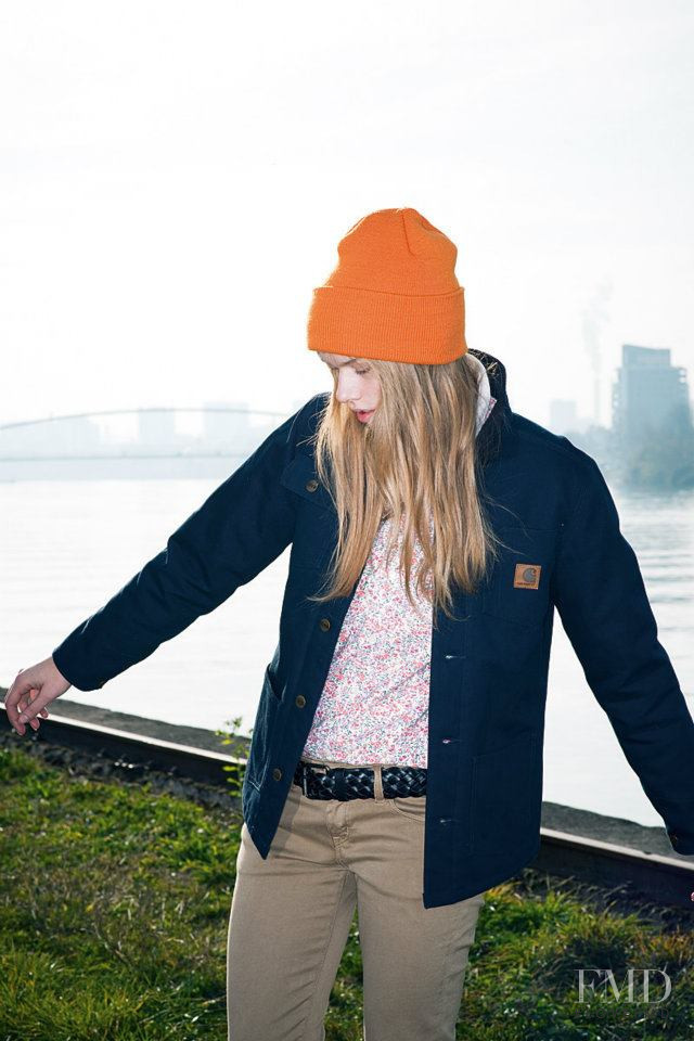 Kajsa Mohammar featured in  the Carhartt WIP lookbook for Autumn/Winter 2012