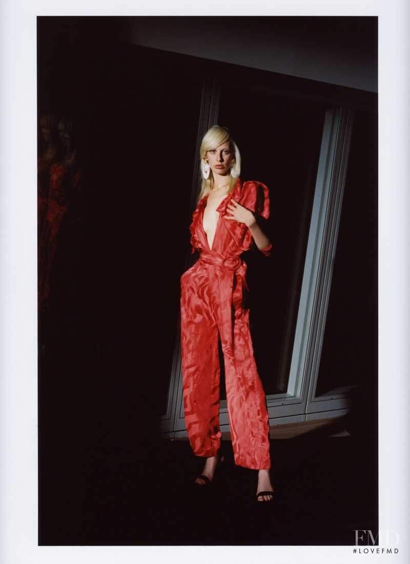 Lili Sumner featured in  the Carmen March lookbook for Spring/Summer 2018