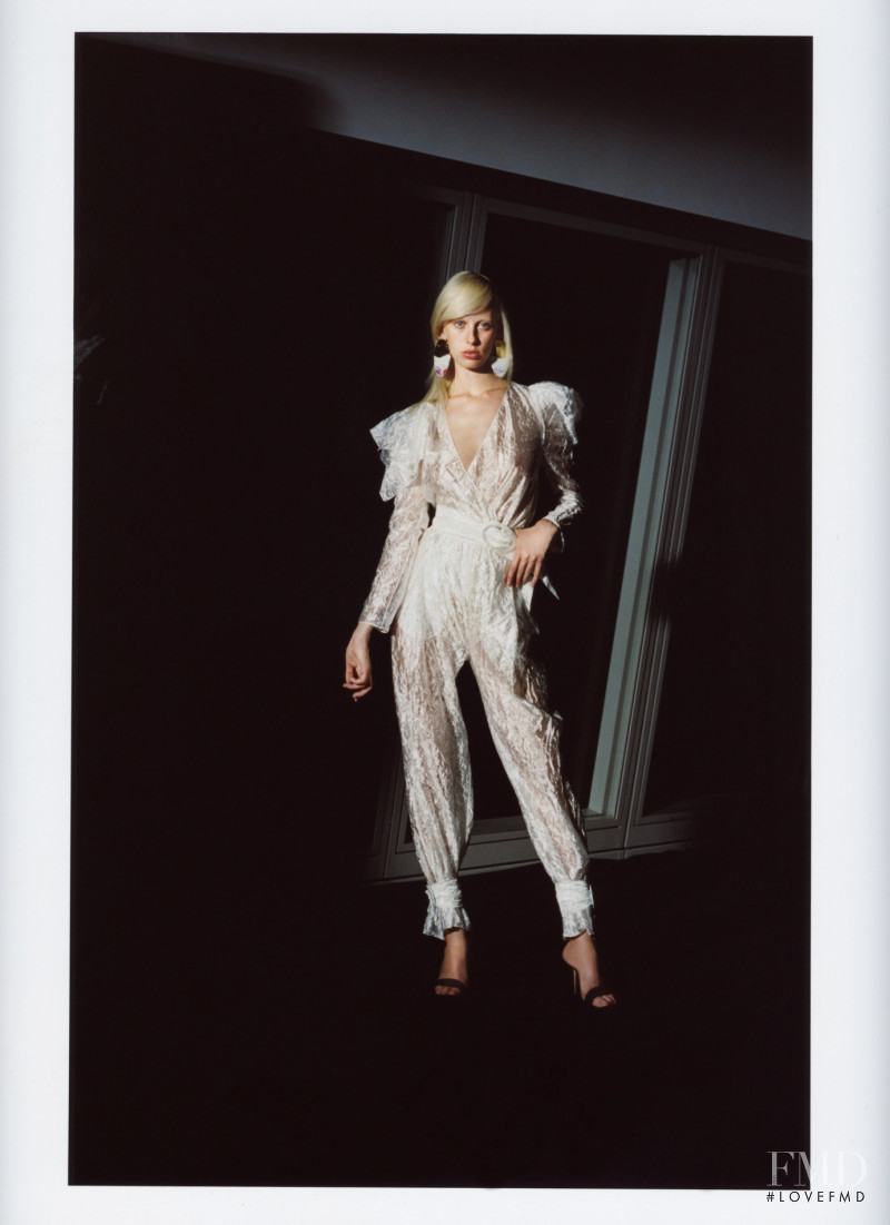 Lili Sumner featured in  the Carmen March lookbook for Spring/Summer 2018