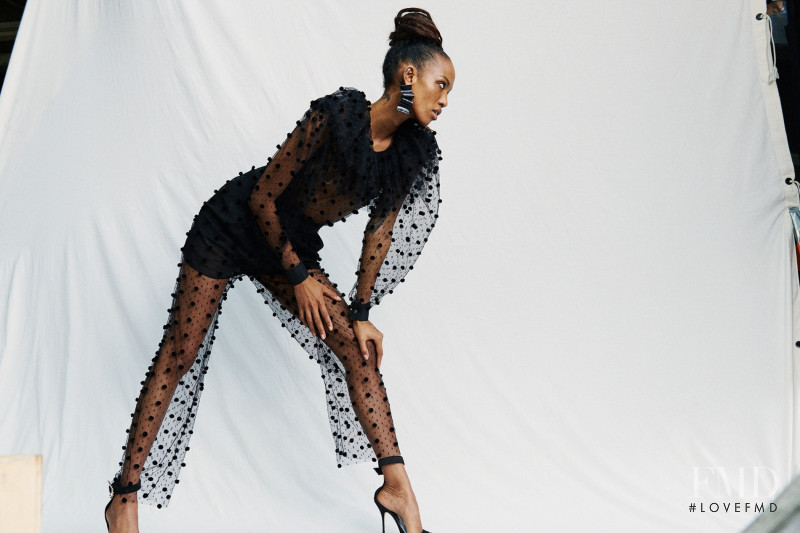 Adesuwa Aighewi featured in  the Carmen March lookbook for Spring/Summer 2019