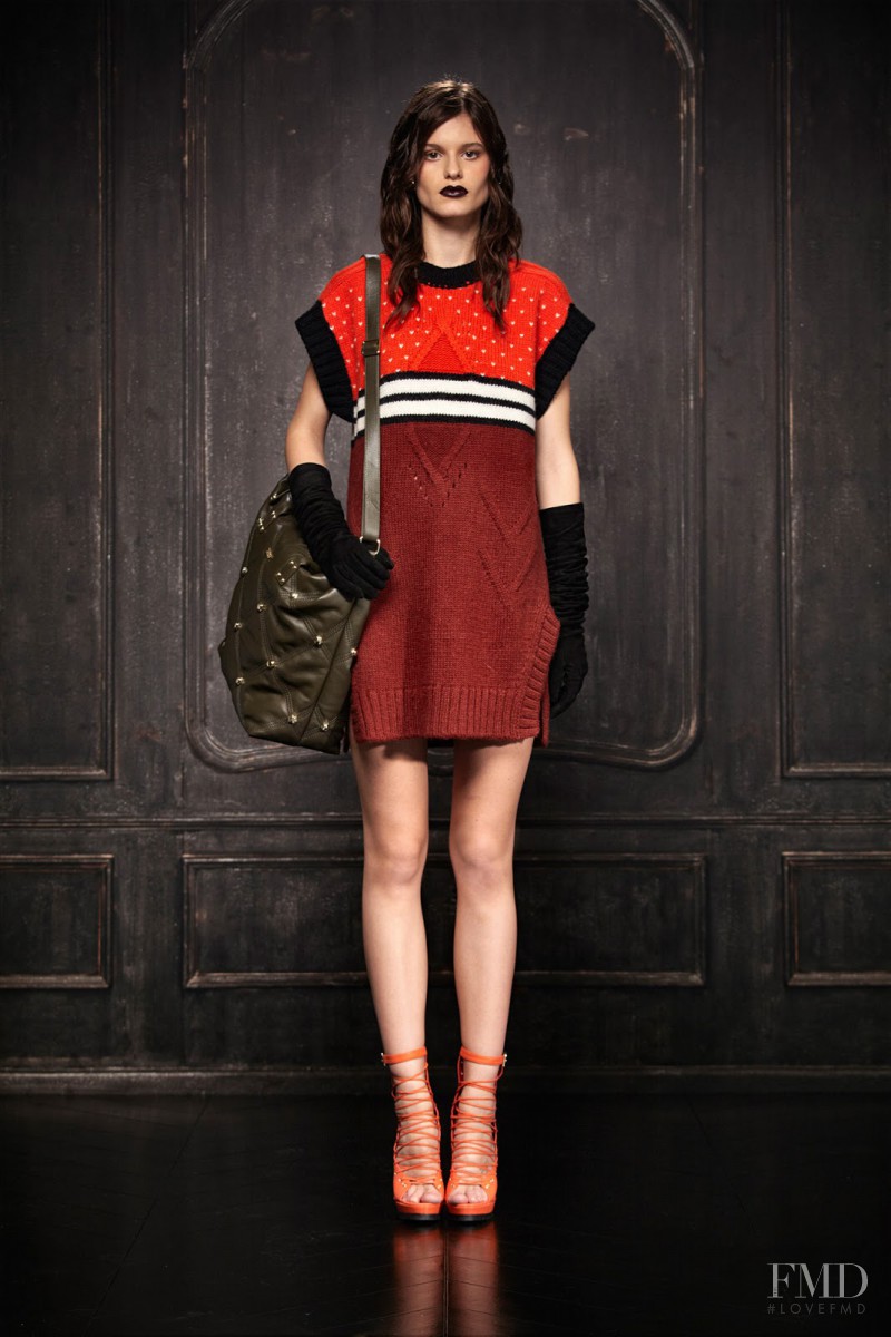 Bara Holotova featured in  the Just Cavalli fashion show for Pre-Fall 2013