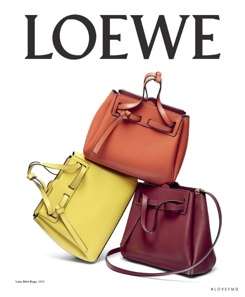 Loewe advertisement for Autumn/Winter 2019