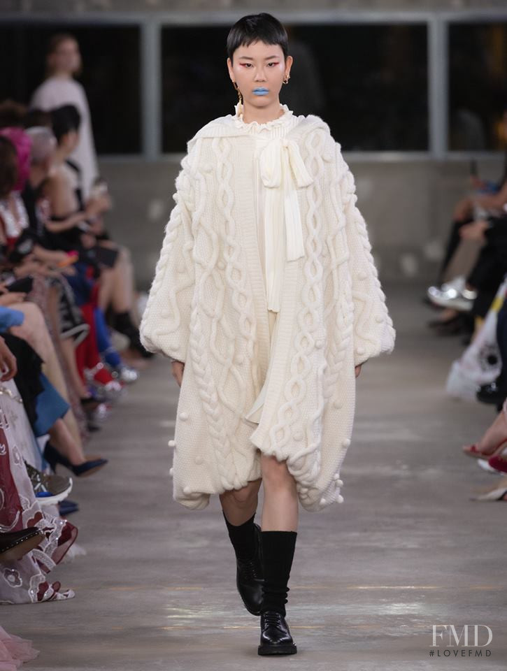 Yebeen Seol featured in  the Valentino fashion show for Pre-Fall 2019