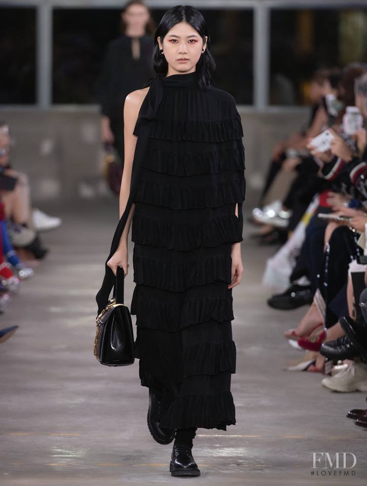 Kiko Arai featured in  the Valentino fashion show for Pre-Fall 2019