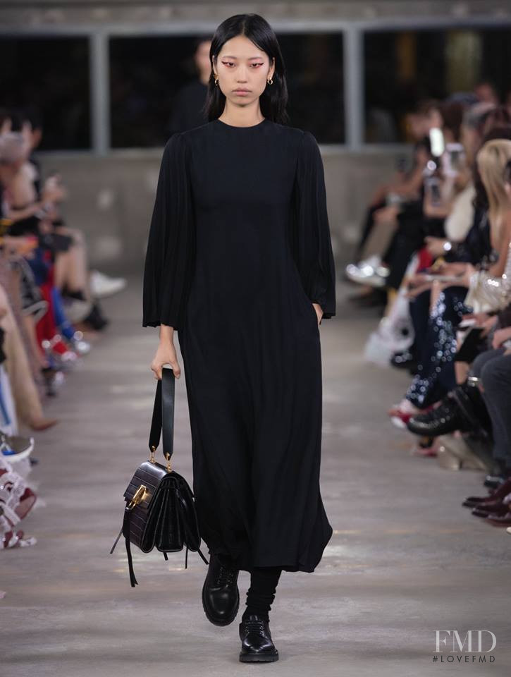 Heejung Park featured in  the Valentino fashion show for Pre-Fall 2019
