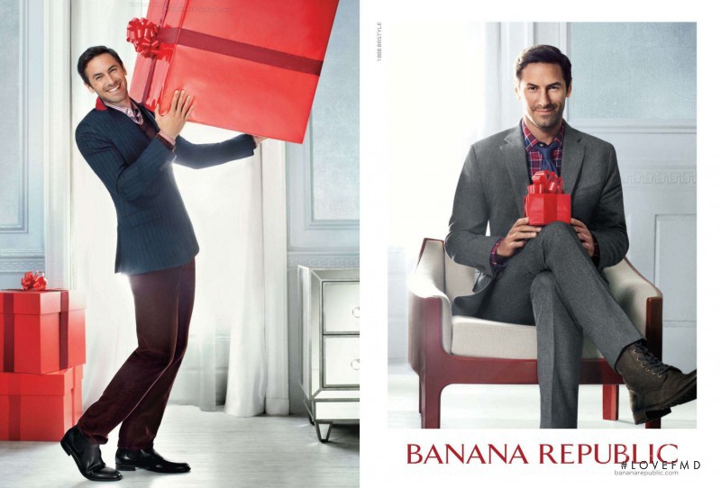 Banana Republic advertisement for Holiday 2012