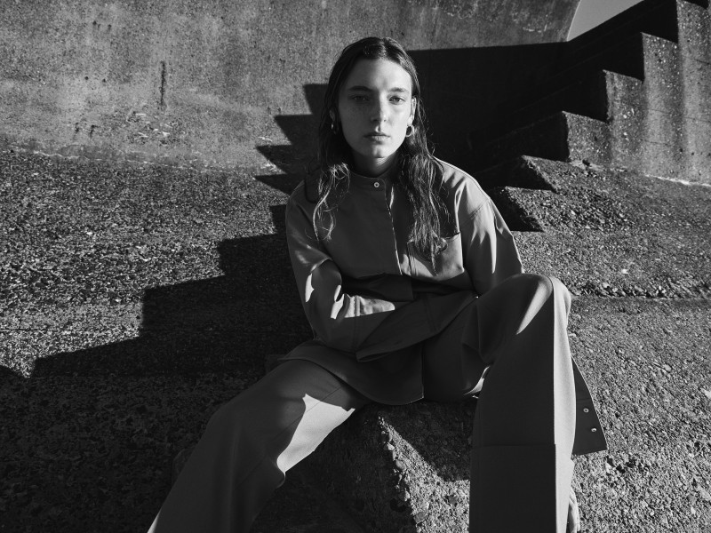 Ansley Gulielmi featured in  the Jil Sander advertisement for Spring/Summer 2019