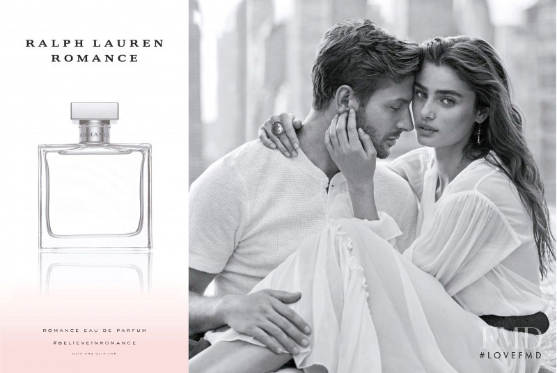 Taylor Hill featured in  the Ralph Lauren Fragrances Romance advertisement for Spring/Summer 2019