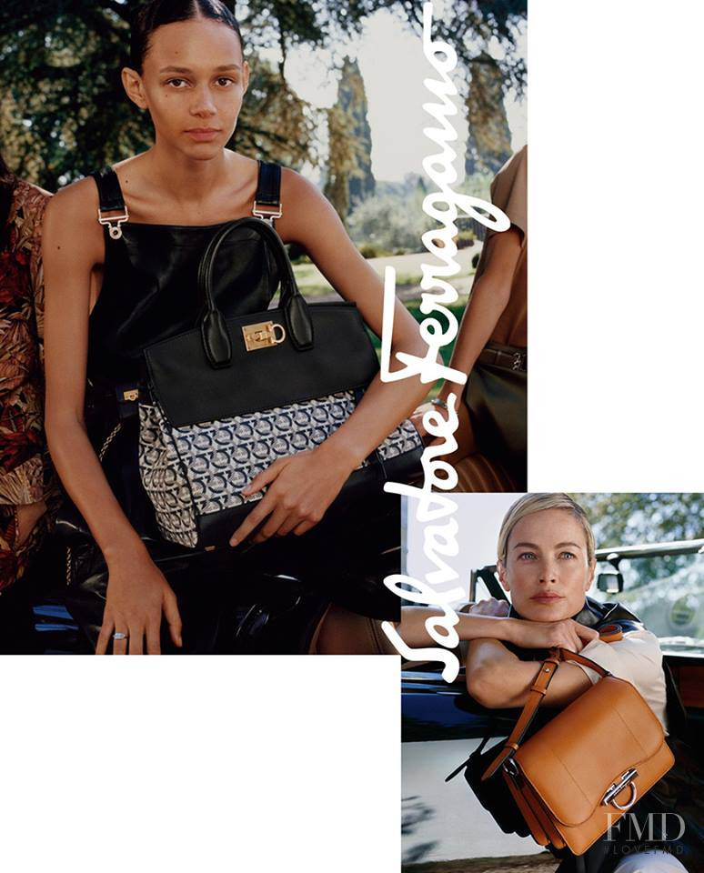 Binx Walton featured in  the Salvatore Ferragamo advertisement for Spring/Summer 2019