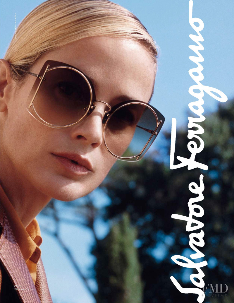 Carolyn Murphy featured in  the Salvatore Ferragamo advertisement for Spring/Summer 2019