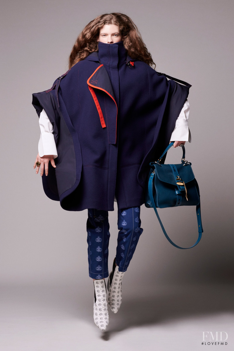 Carolina Burgin featured in  the Chloe fashion show for Pre-Fall 2019