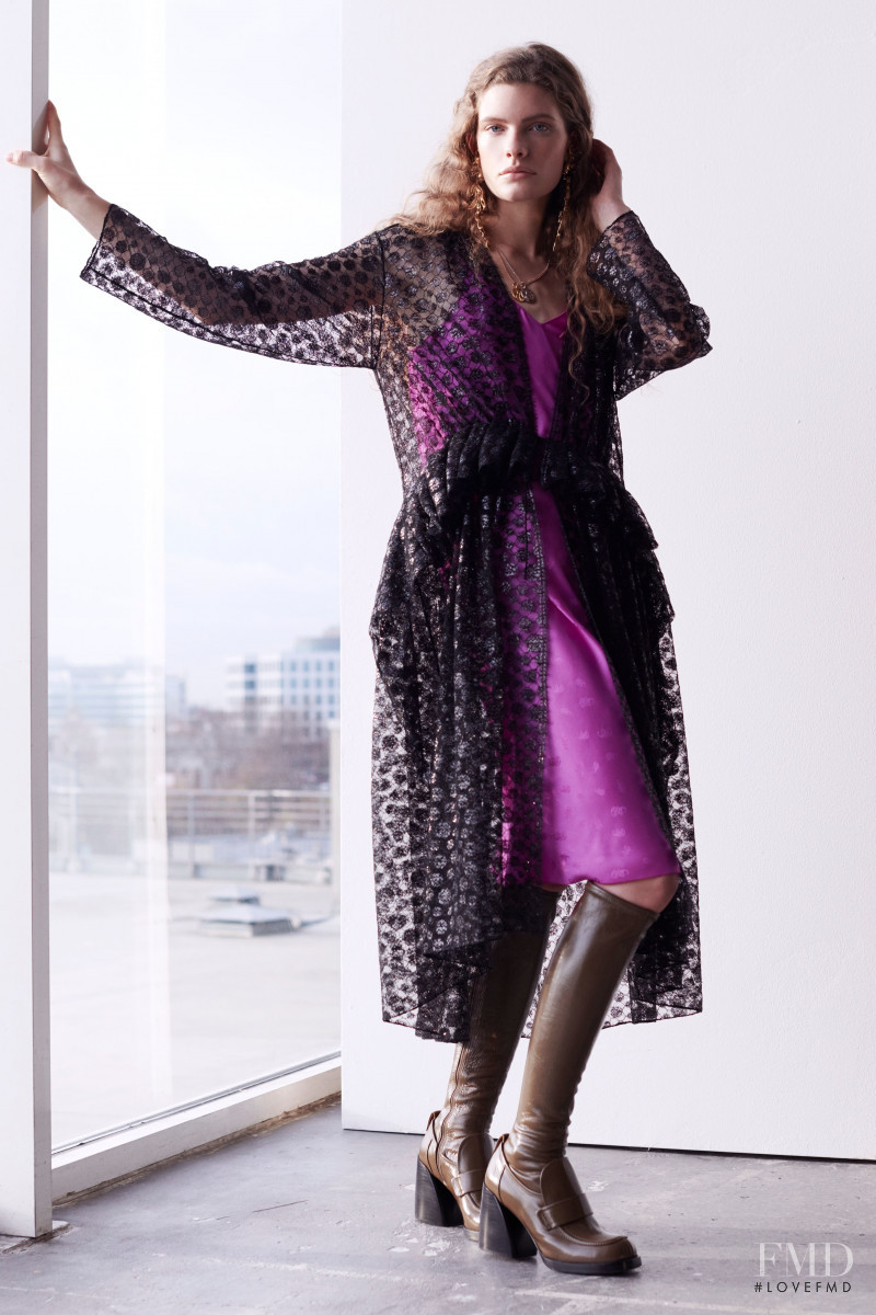 Carolina Burgin featured in  the Chloe fashion show for Pre-Fall 2019