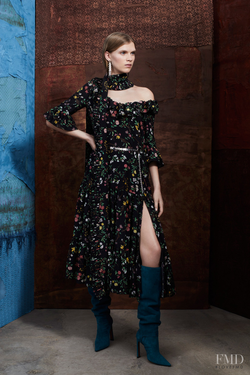 Sara Eirud featured in  the Altuzarra lookbook for Pre-Fall 2019