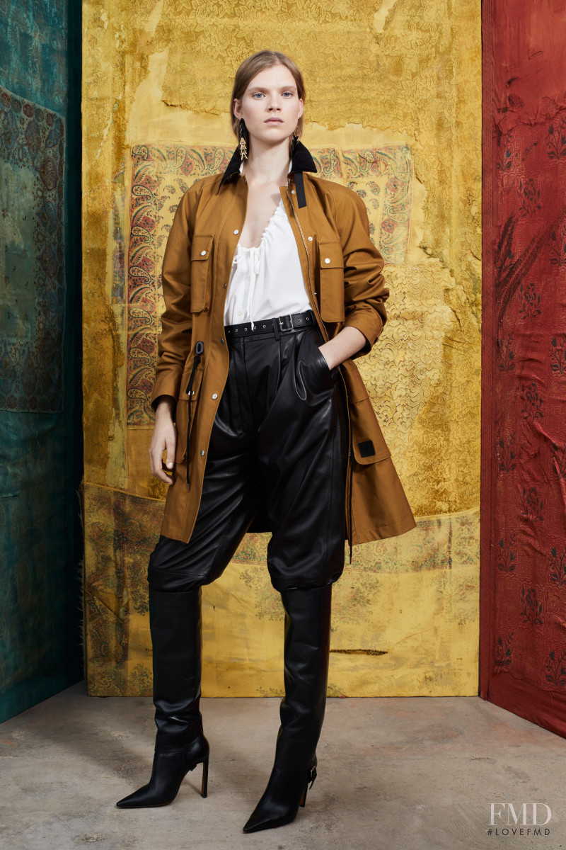 Sara Eirud featured in  the Altuzarra lookbook for Pre-Fall 2019