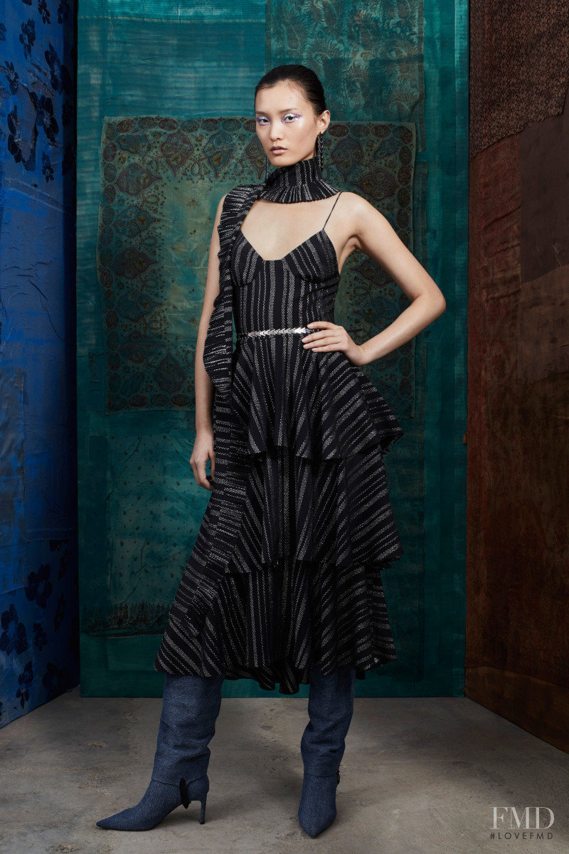 Liu Chunjie featured in  the Altuzarra lookbook for Pre-Fall 2019