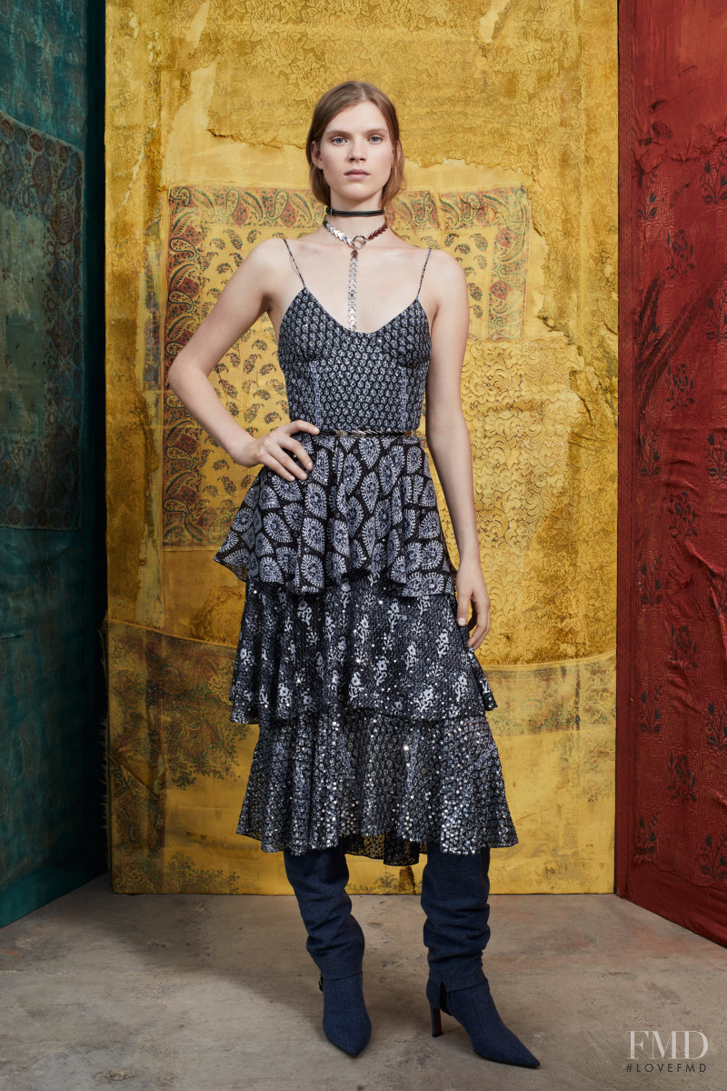 Sara Eirud featured in  the Altuzarra lookbook for Pre-Fall 2019