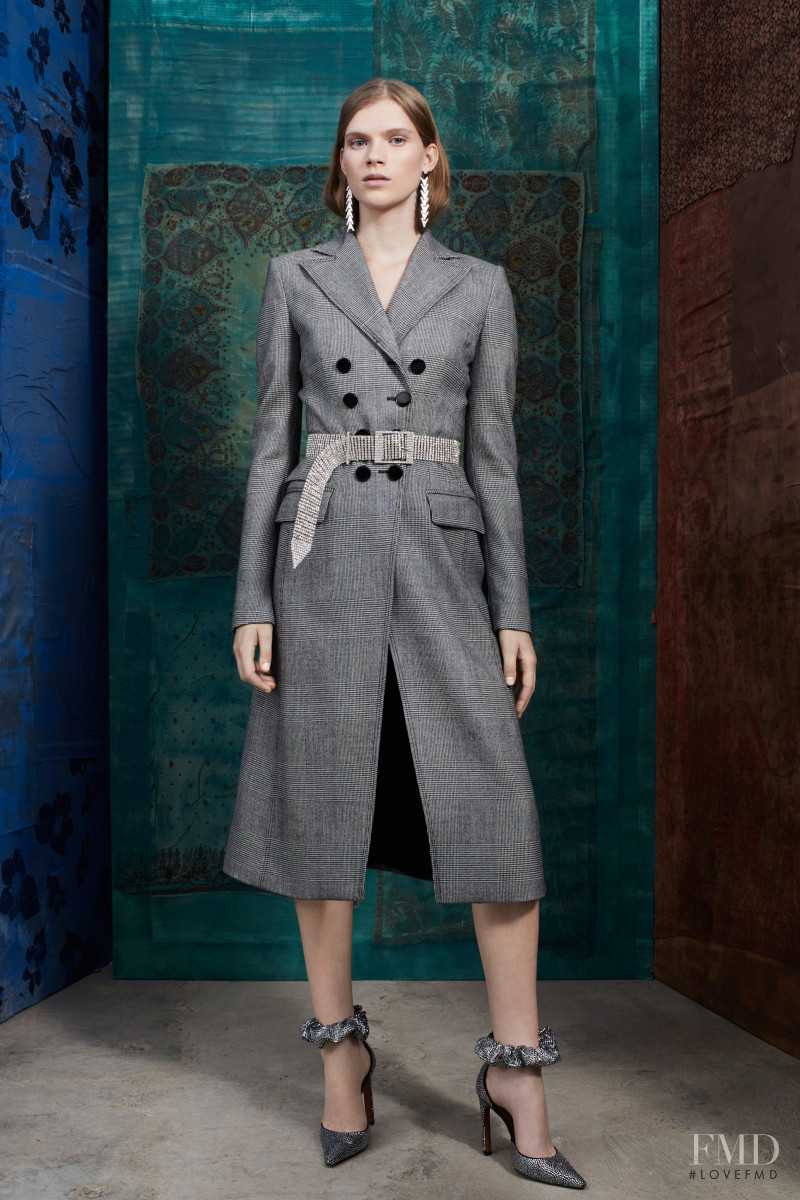 Sara Eirud featured in  the Altuzarra lookbook for Pre-Fall 2019