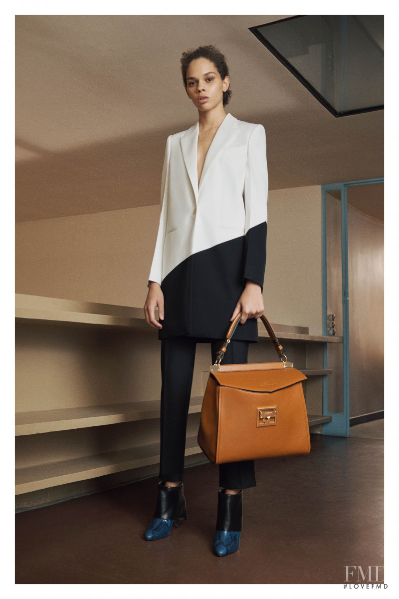 Hiandra Martinez featured in  the Givenchy lookbook for Pre-Fall 2019