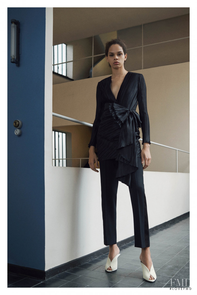 Hiandra Martinez featured in  the Givenchy lookbook for Pre-Fall 2019