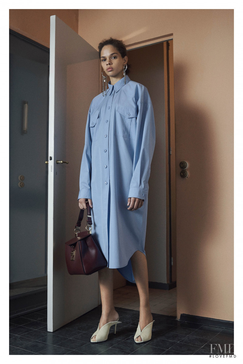 Hiandra Martinez featured in  the Givenchy lookbook for Pre-Fall 2019
