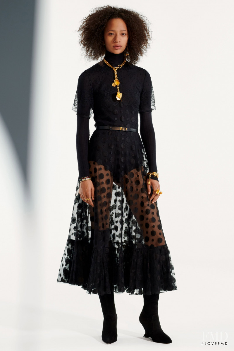 Selena Forrest featured in  the Christian Dior lookbook for Pre-Fall 2019