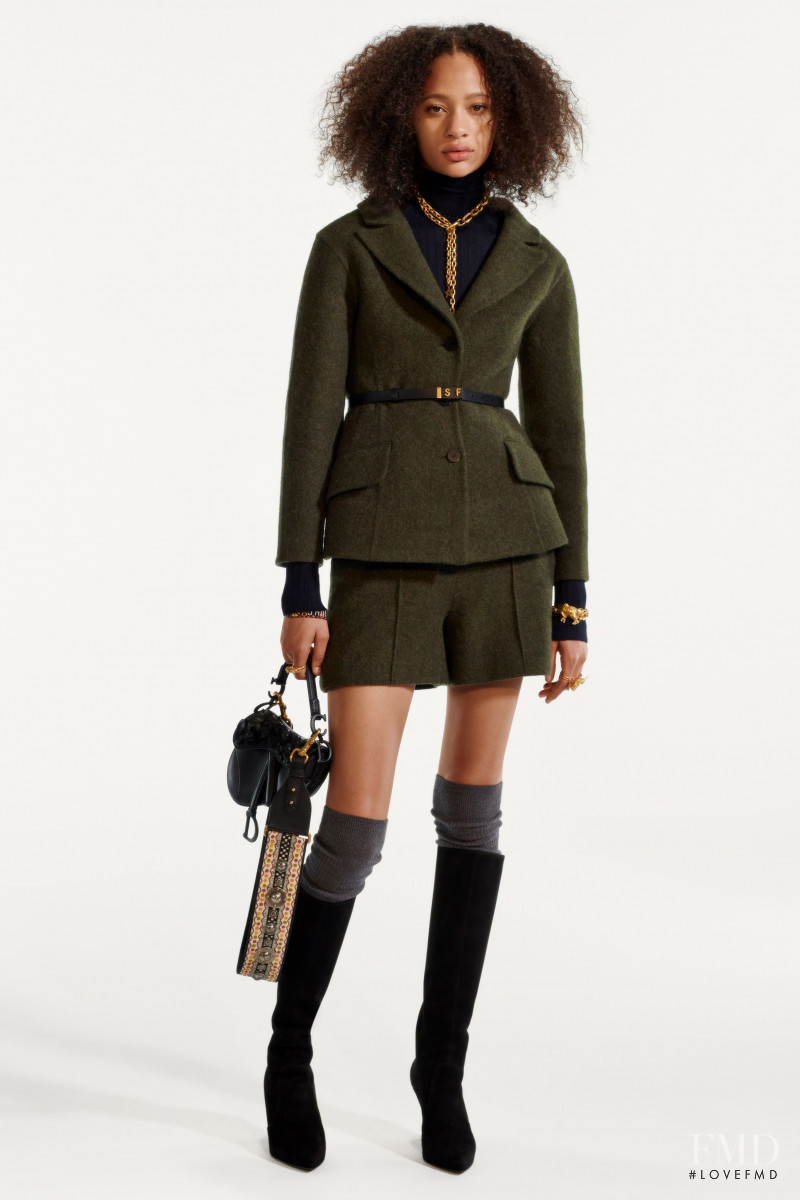 Selena Forrest featured in  the Christian Dior lookbook for Pre-Fall 2019