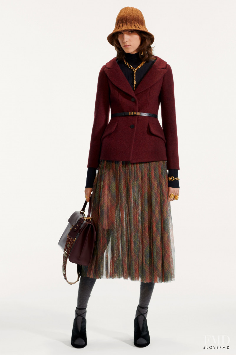 Evelyn Nagy featured in  the Christian Dior lookbook for Pre-Fall 2019