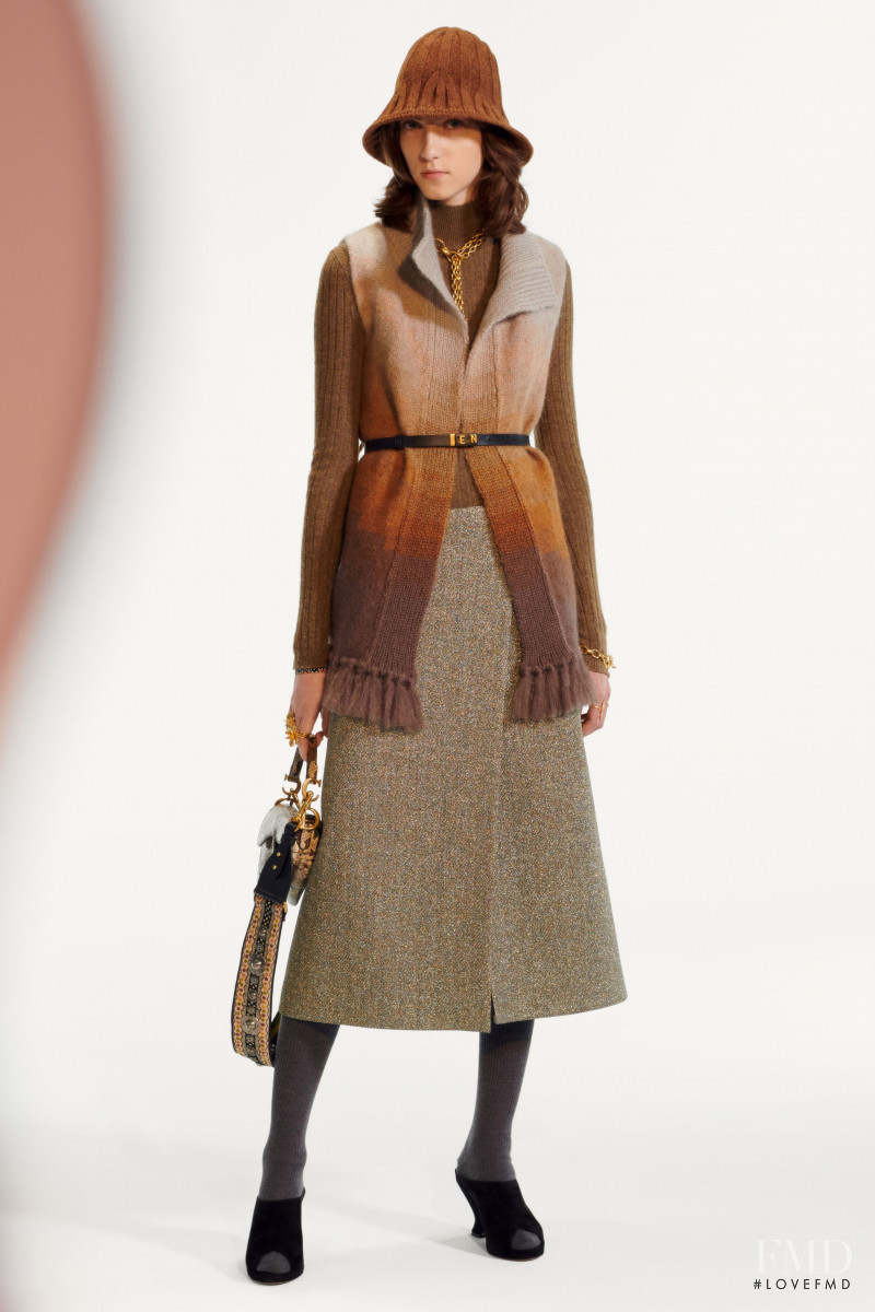 Evelyn Nagy featured in  the Christian Dior lookbook for Pre-Fall 2019