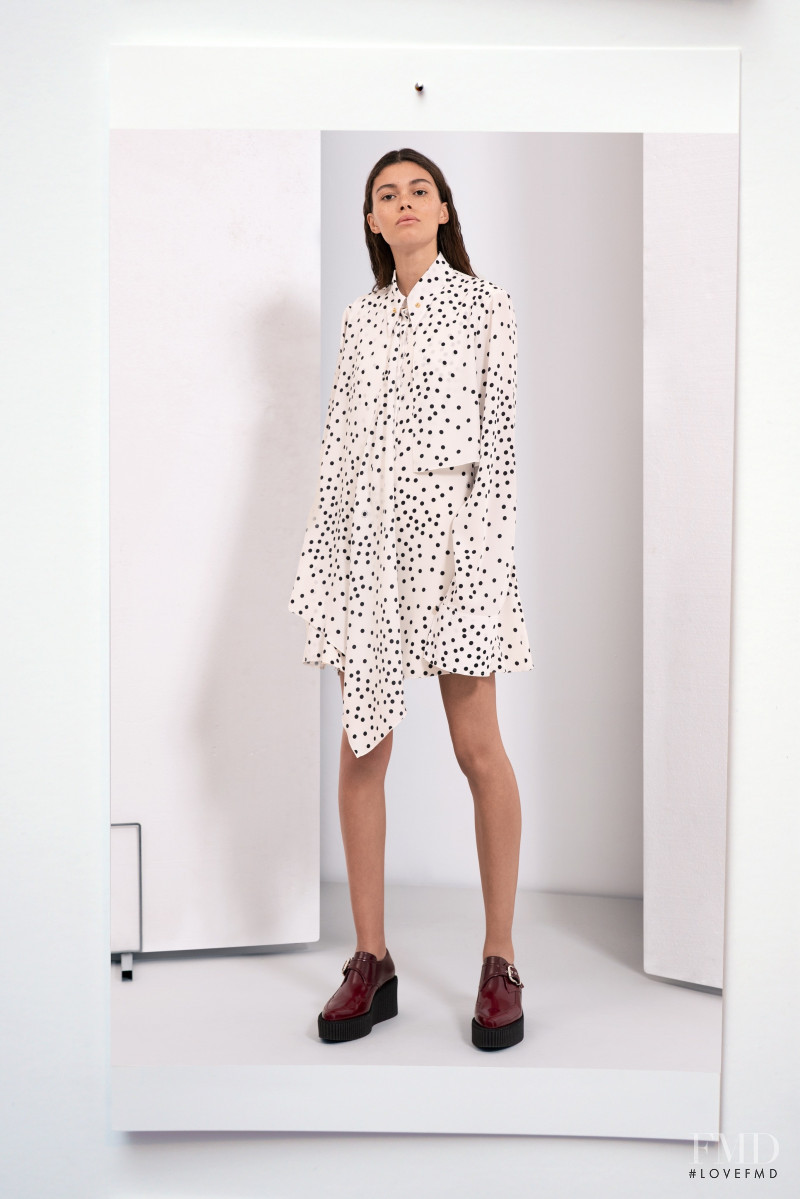 Danielle Lashley featured in  the Stella McCartney lookbook for Pre-Fall 2019