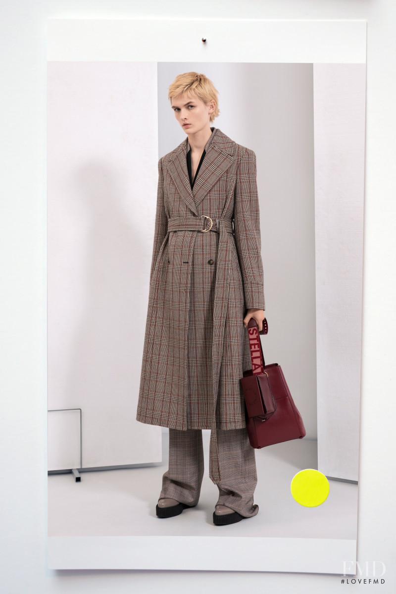 Lara Mullen featured in  the Stella McCartney lookbook for Pre-Fall 2019