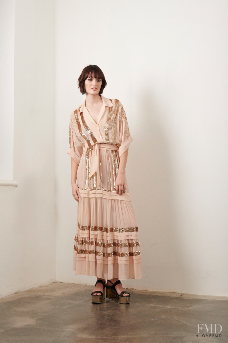 Sam Rollinson featured in  the Temperley London lookbook for Pre-Fall 2019