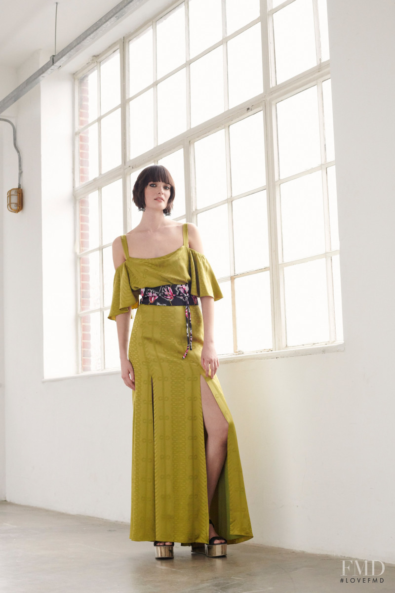 Sam Rollinson featured in  the Temperley London lookbook for Pre-Fall 2019