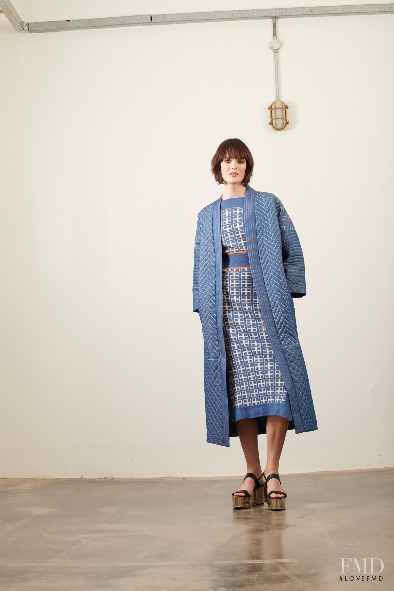 Sam Rollinson featured in  the Temperley London lookbook for Pre-Fall 2019