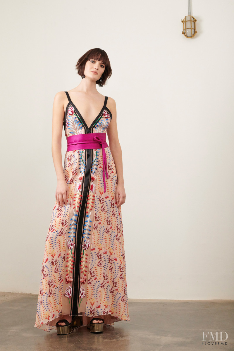 Sam Rollinson featured in  the Temperley London lookbook for Pre-Fall 2019