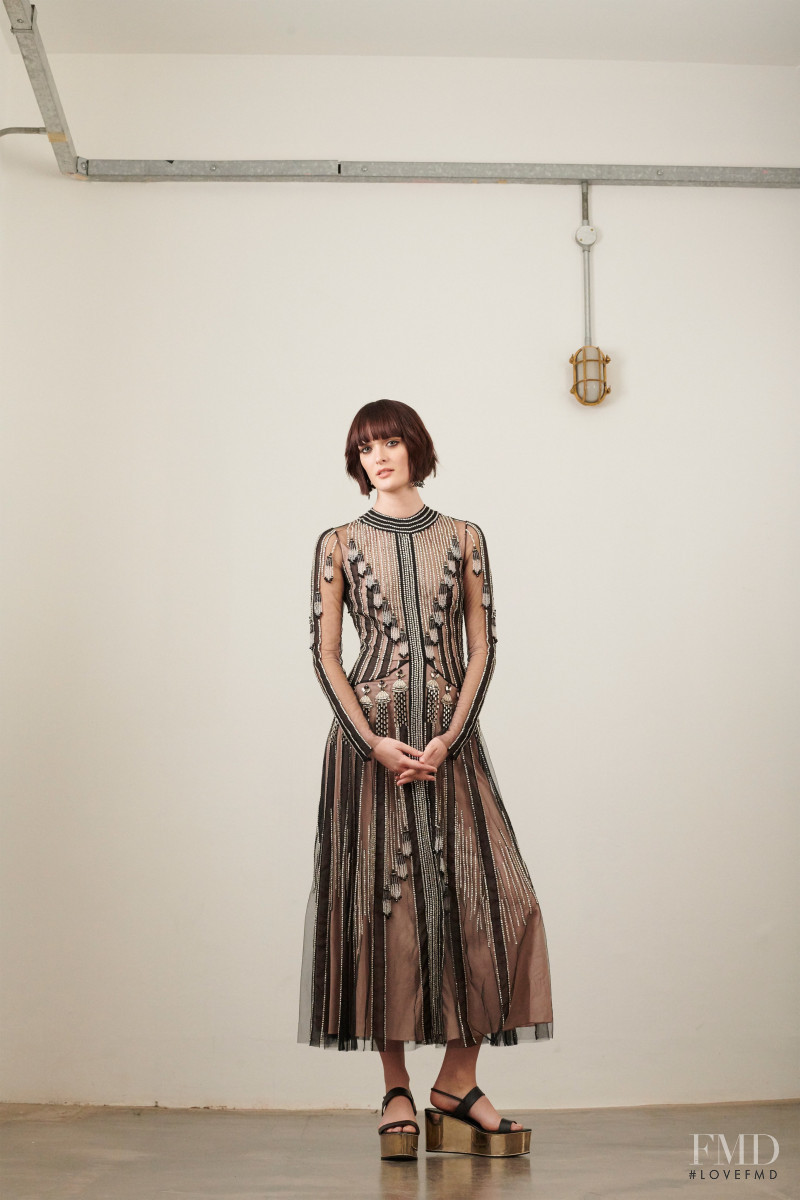 Sam Rollinson featured in  the Temperley London lookbook for Pre-Fall 2019